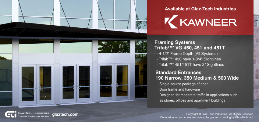 Kawneer Commercial Framing and Entrance Systems